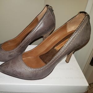Heels, Calvin Klien, leather